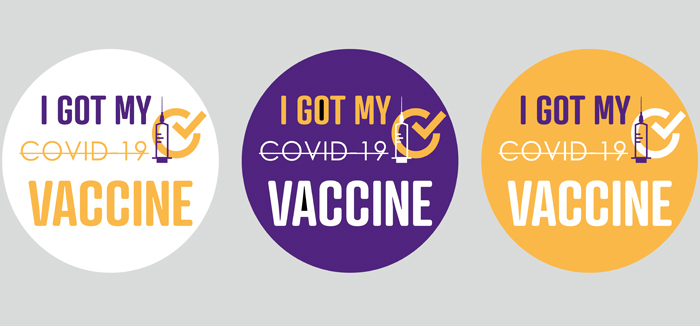 COVID vaccination graphic